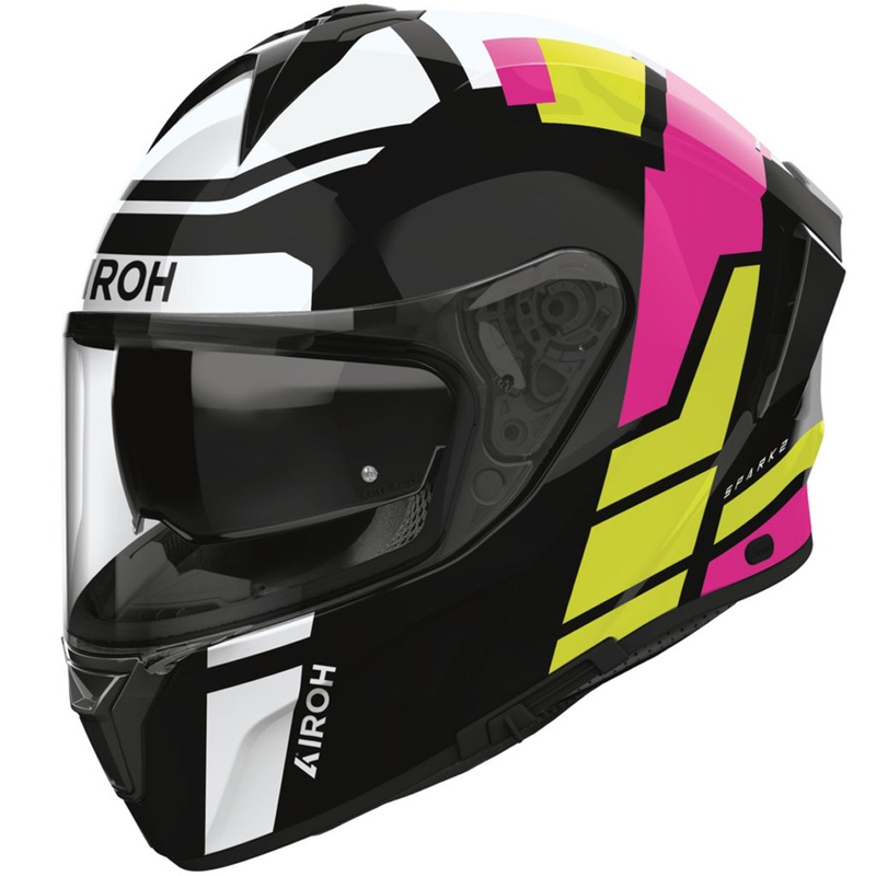 Integraalne mootorratta kiiver Airoh SPARK 2 Livery läikiv mündi korras