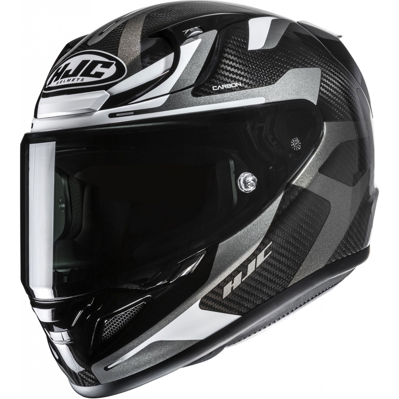 Integreeritud mootorratta kiiver HJC RPHA 12 CARBON Xentra MC5 mustahall