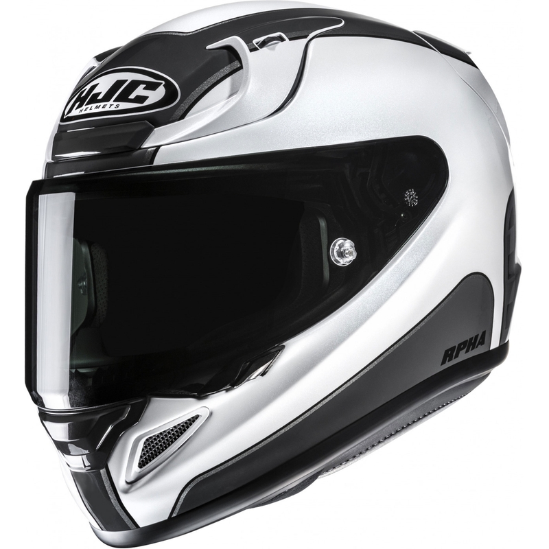 Integreeritud mootorratta kiiver HJC RPHA 12 Respon MC5 valge-must