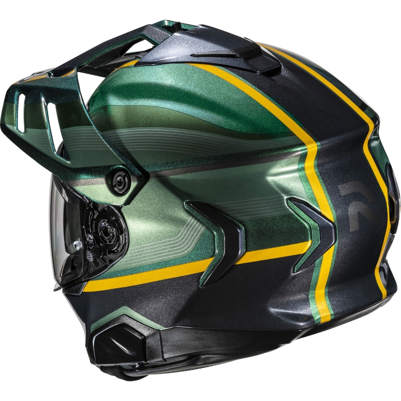 Enduro kiiver mootorratta HJC RPHA 60 Arbre MC4 roheline-must-kollane