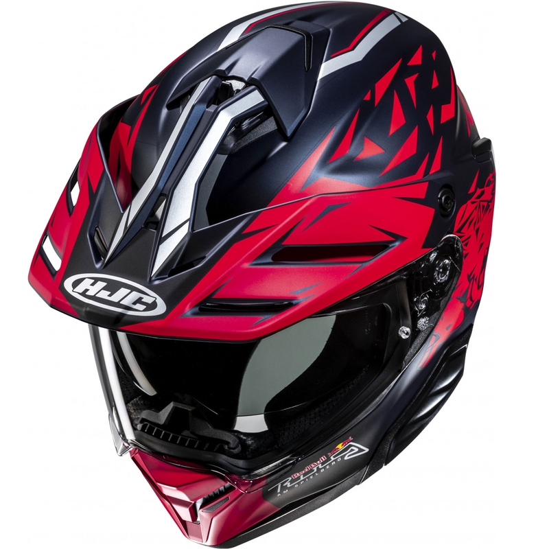 Enduro mootorratta kiiver HJC RPHA 60 Spielberg Red Bull Ring MC21SF sini-punane