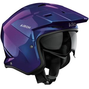 Proovikiiver mootorratta jaoks Airoh Kombakt Shimmer läikiv lilla-sinine