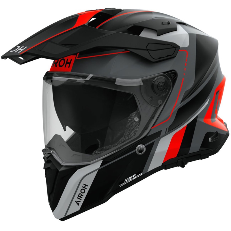 Enduro kiiver Airoh Commander 2 Skip matt oranž