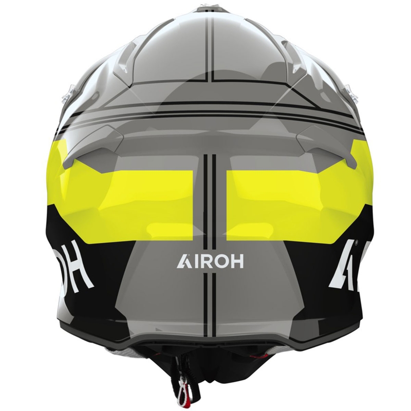Motokrossikiiver Airoh Aviator ACE 2 Fury läikiv kollane