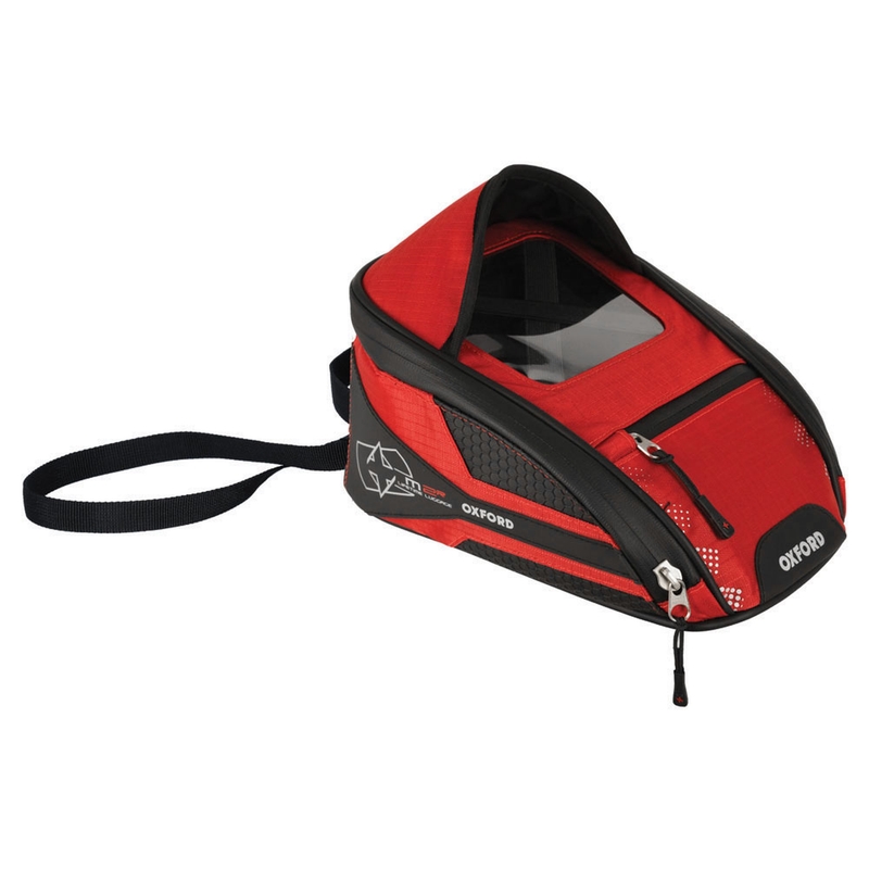 Tankbag na motocykl Oxford M2R černo-červený