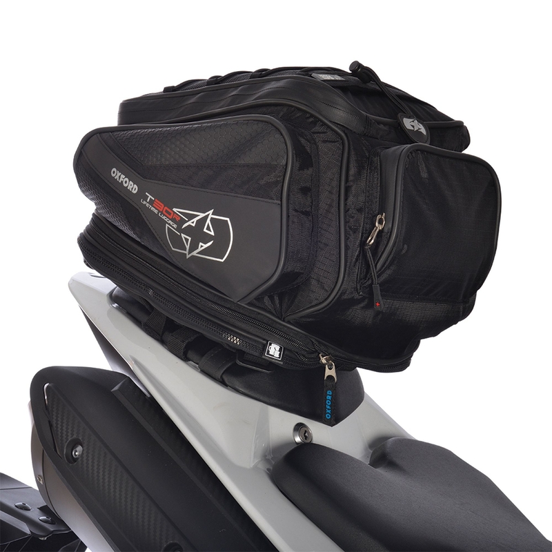 Tankbag a brašna na sedlo Oxford T30R Time Tank 'n' Tailer černá