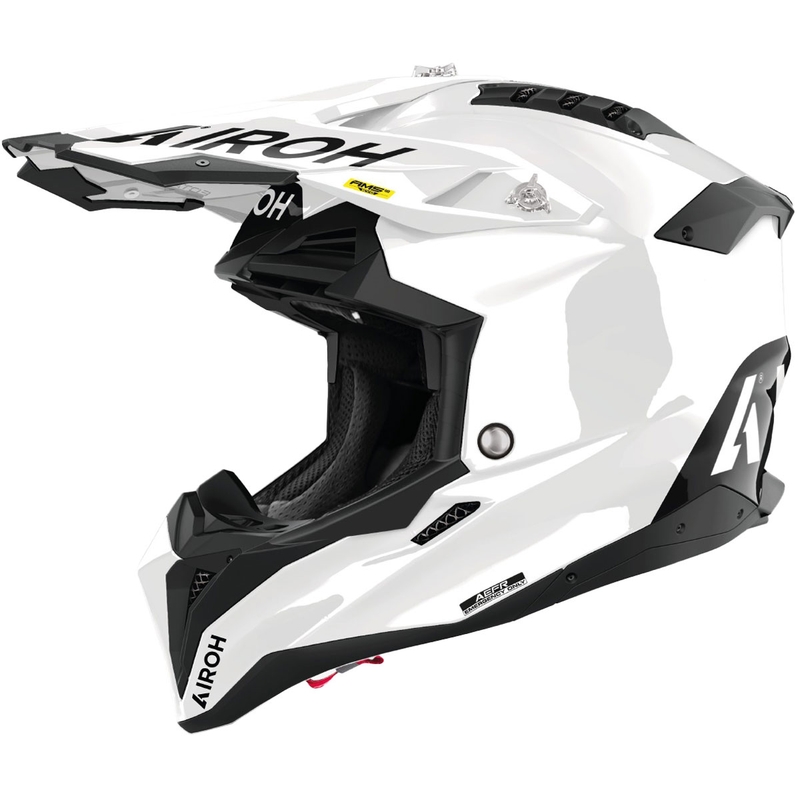 Motokrossikiiver Airoh Aviator 3 FIM Värviline läikiv kiiver