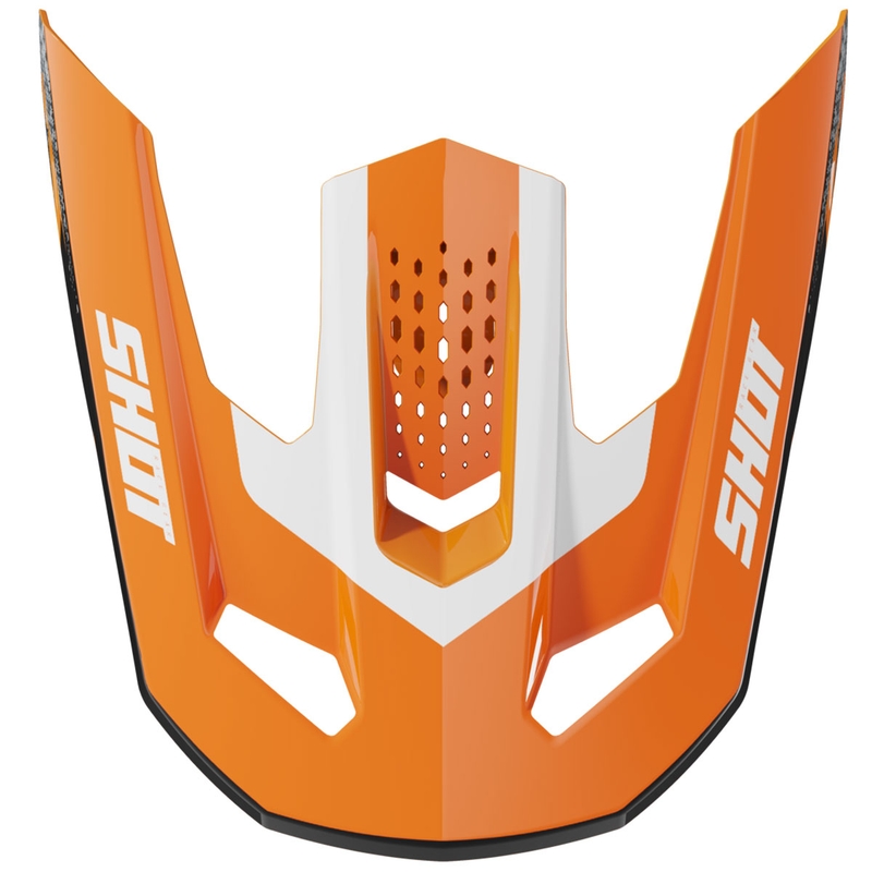Kiivri visiir Shot Speed Hybridile läikiv oranž
