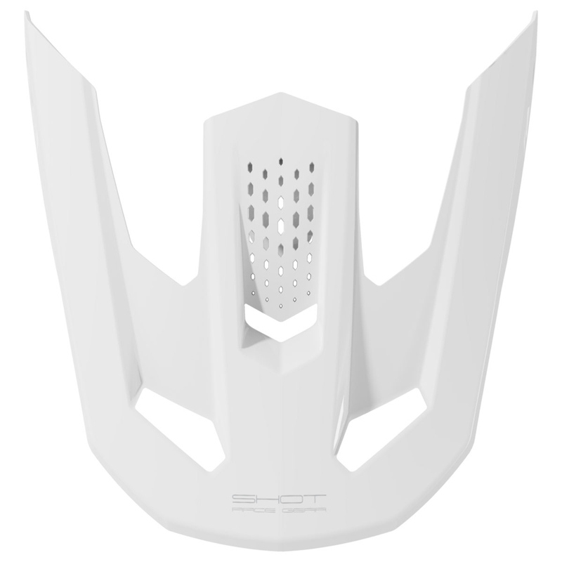 Kiivri visiir Shot Speed Solid gloss white