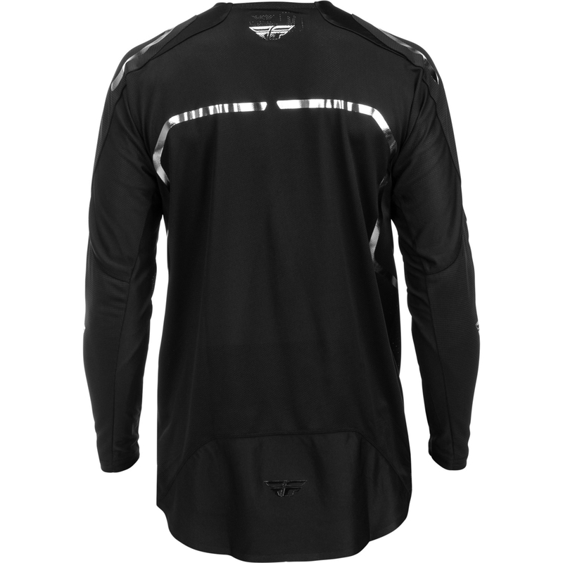 Motokrossitrikoo FLY Racing Evolution SA must-hõbedane trikoo