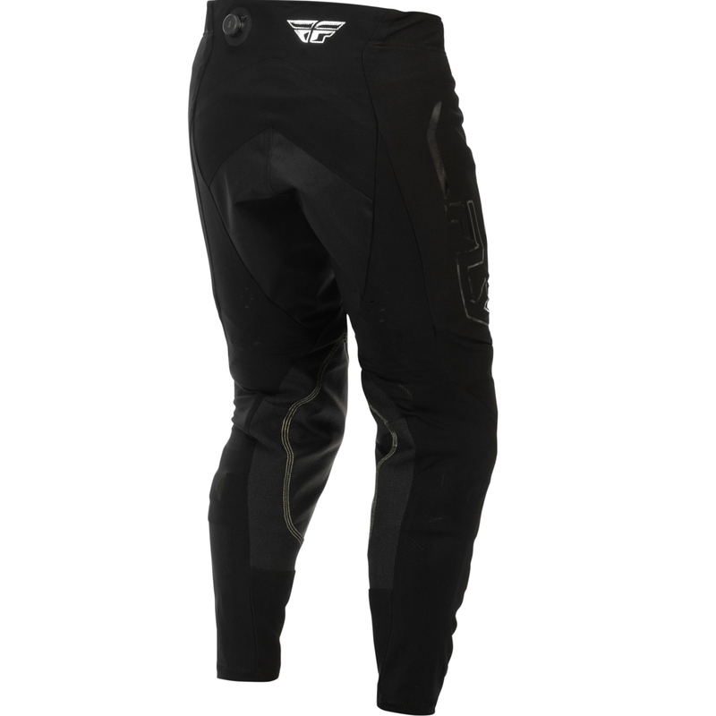 FLY Racing Evolution SE motokrossipüksid mustad ja hõbedased