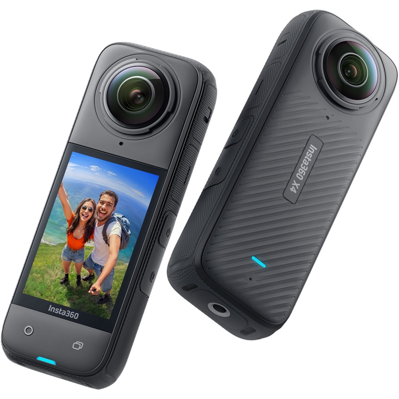 Insta360 X4 mootorratta komplektiga aktsioonikaamera must