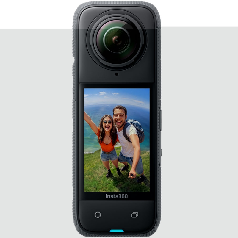 Insta360 X4 mootorratta komplektiga aktsioonikaamera must