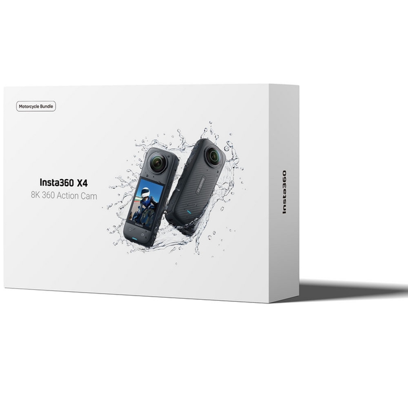 Insta360 X4 mootorratta komplektiga aktsioonikaamera must