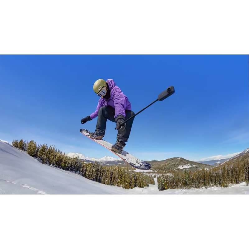 Insta360 X4 mootorratta komplektiga aktsioonikaamera must