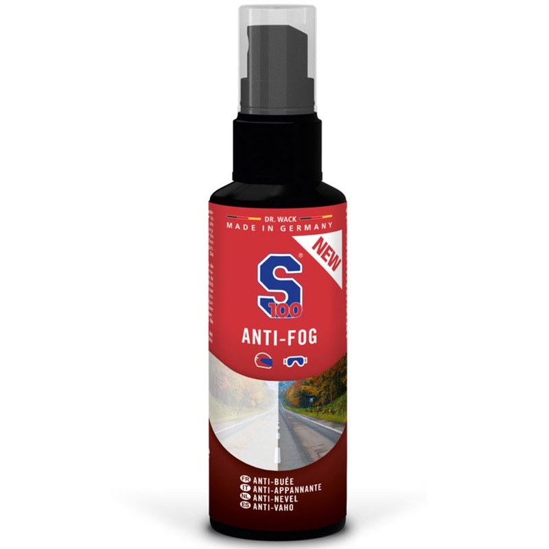S100 Anti-Fog Anti-Fog toode koos mikrokiudlapiga 100 ml