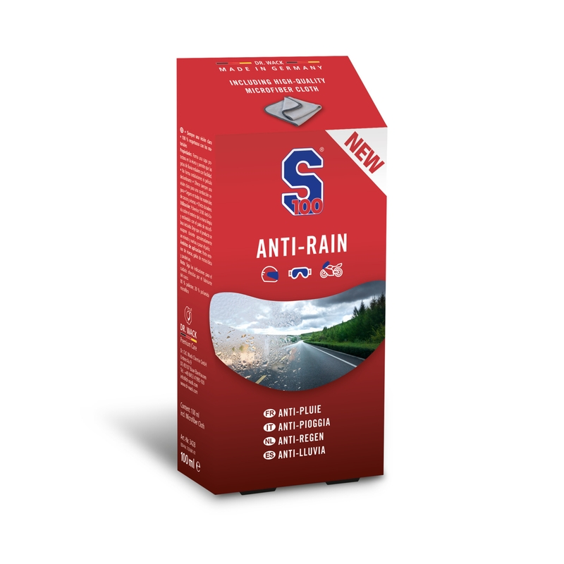 Anti-Rain S100 koos mikrokiudlapiga 100 ml