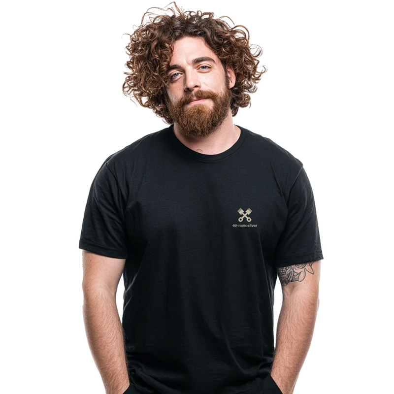 Funktsionaalne T-särk nanosilver® I AM CLASSIC must