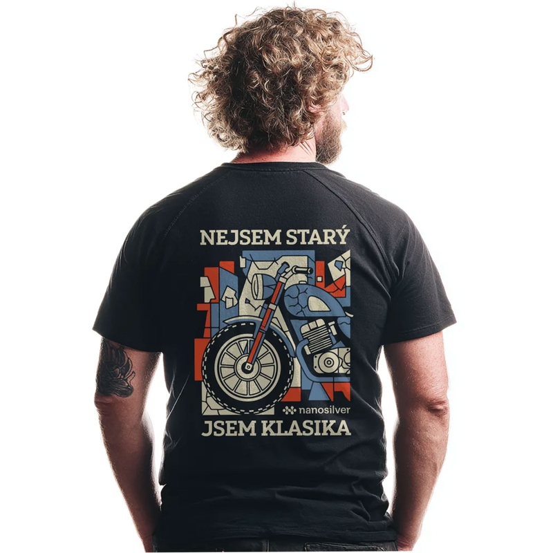 Funktsionaalne T-särk nanosilver® I AM CLASSIC must