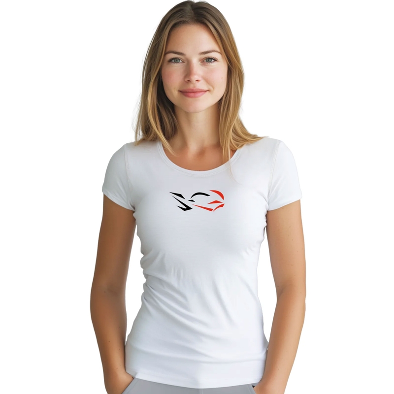 Naiste funktsionaalne T-särk nanosilver® RIDE valge