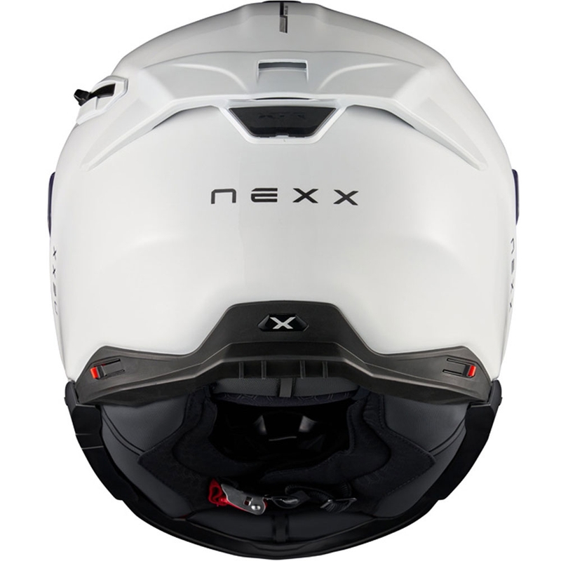 Integreeritud mootorratta kiiver Nexx X.TR Plain valge