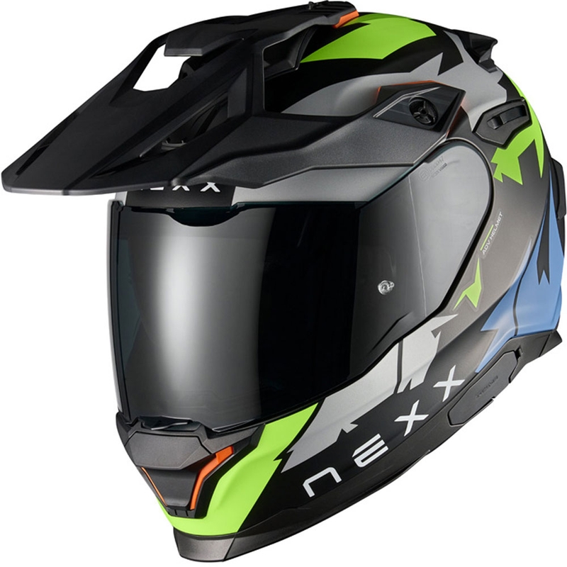 Enduro mootorratta kiiver NEXX Y.TRAVL Primal must-fluo kollane