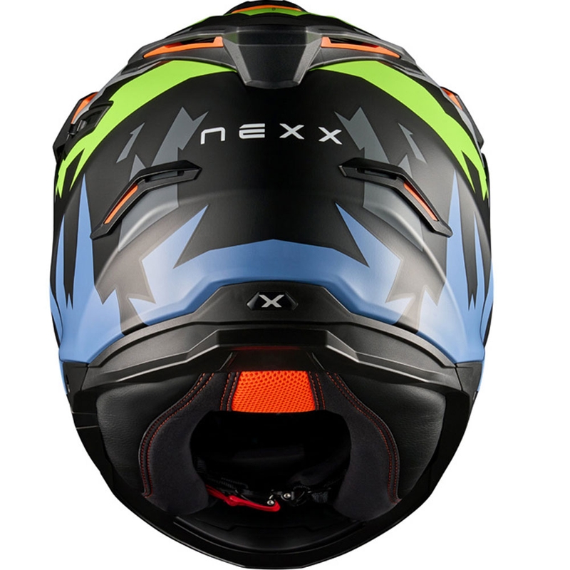 Enduro mootorratta kiiver NEXX Y.TRAVL Primal must-fluo kollane