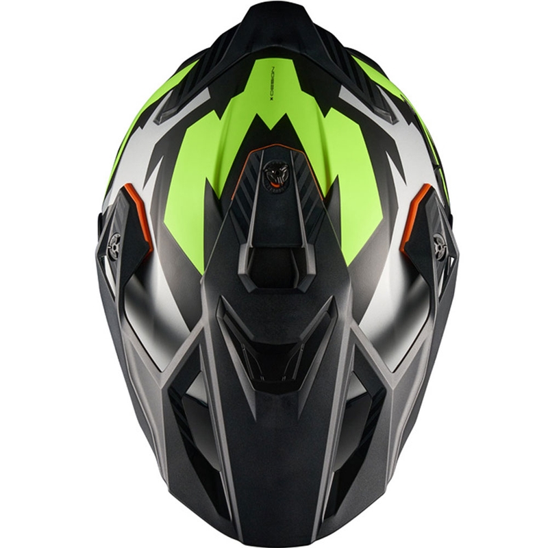 Enduro mootorratta kiiver NEXX Y.TRAVL Primal must-fluo kollane