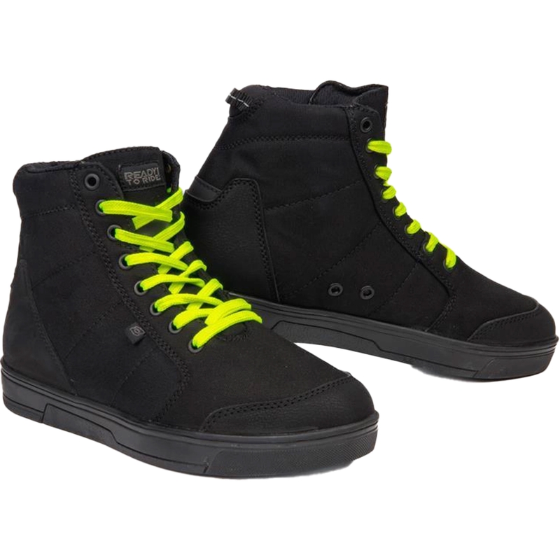 Ozone Town must-fluo kollane mootorratta saapad