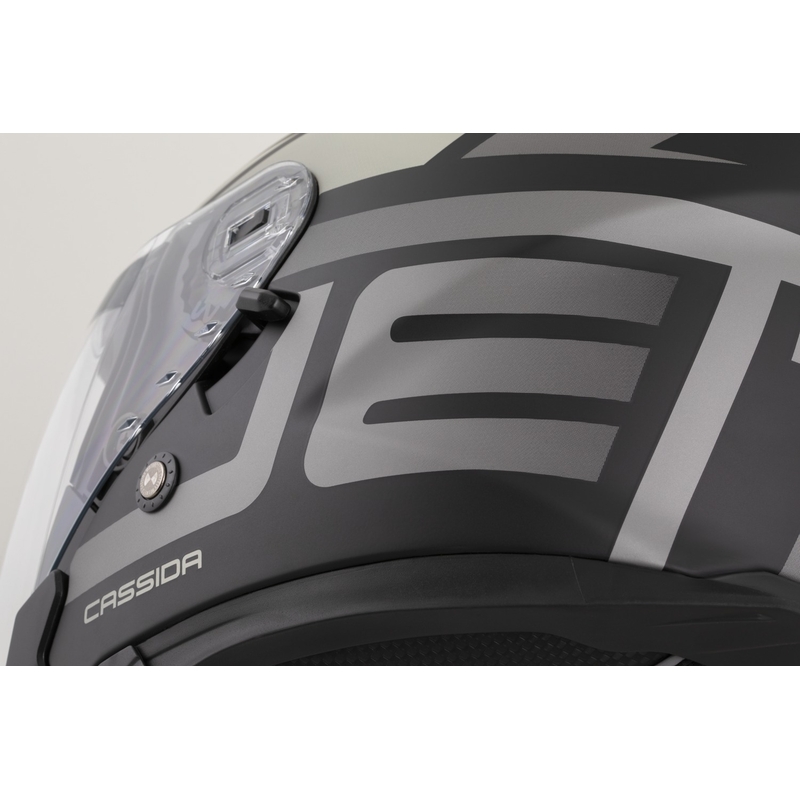 Cassida Jet Tech 2.0 RoTo avatud mootorratta kiiver matt must-hall-valge