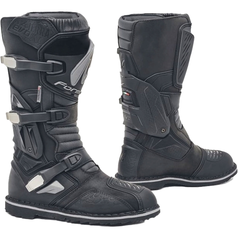Forma Terra Evo WP mootorratta saapad mustad