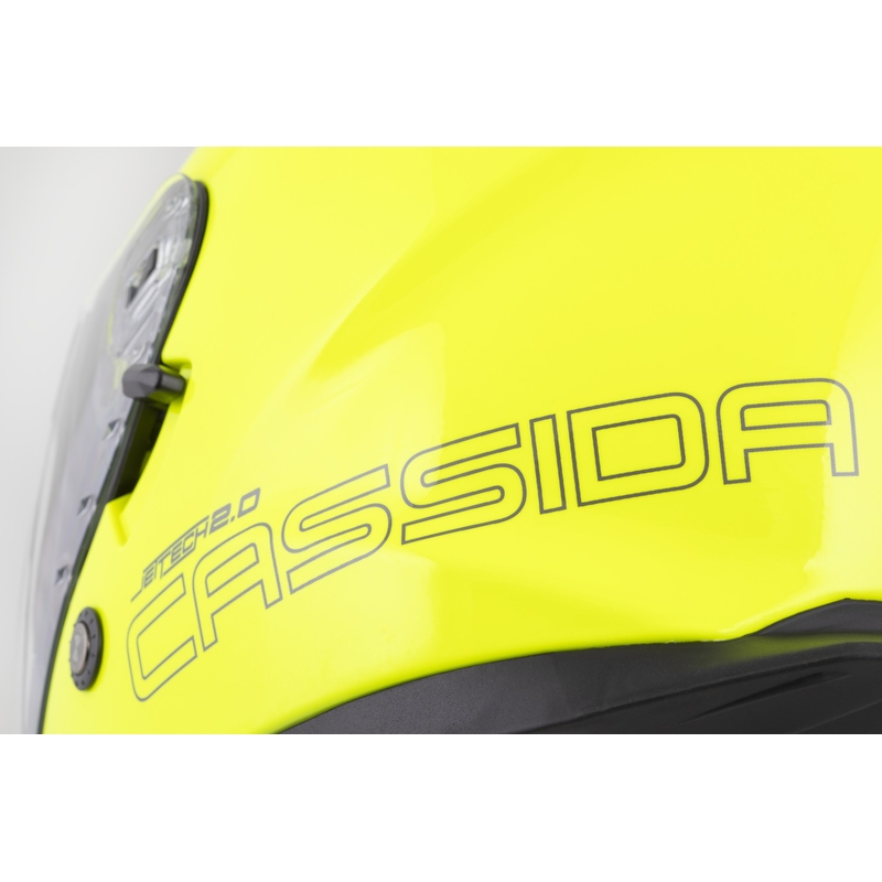 Cassida Jet Tech 2.0 RoTo fluo kollane-must-hall avatud mootorratta kiiver