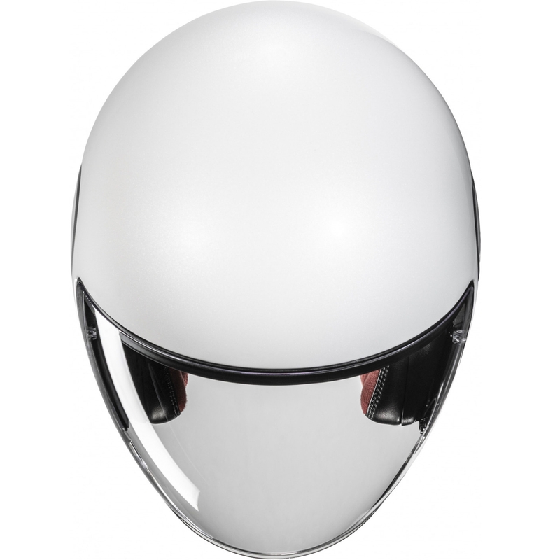 Avatud mootorratta kiiver HJC RPHA 40 Solid pearl white