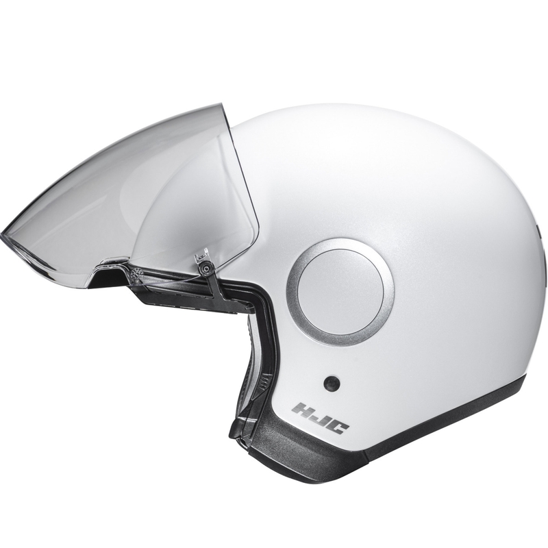 Avatud mootorratta kiiver HJC RPHA 40 Solid pearl white