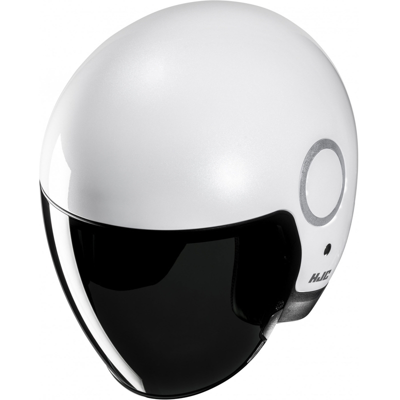 Avatud mootorratta kiiver HJC RPHA 40 Solid pearl white