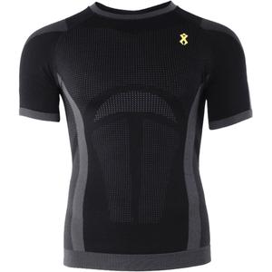 Meeste funktsionaalne T-särk Rilax Noah must - lühikeste varrukatega