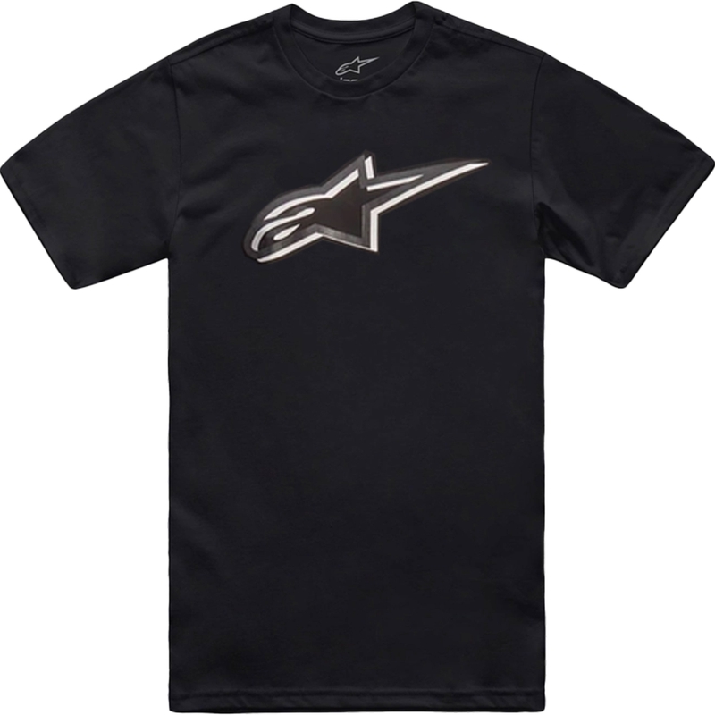 T-särk Alpinestars Ageless Shadow CSF must ja valge