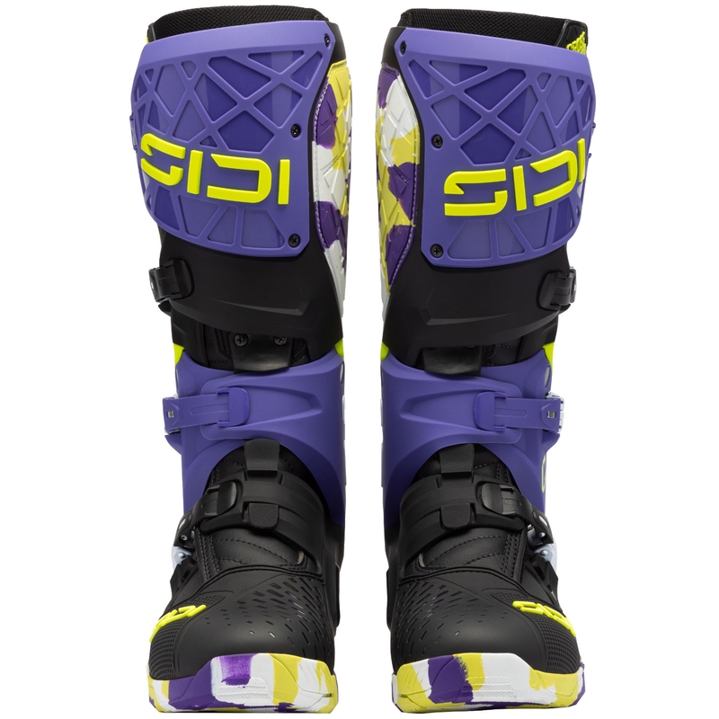 SiDi Crossair X mootorratta saapad mustad ja lillad