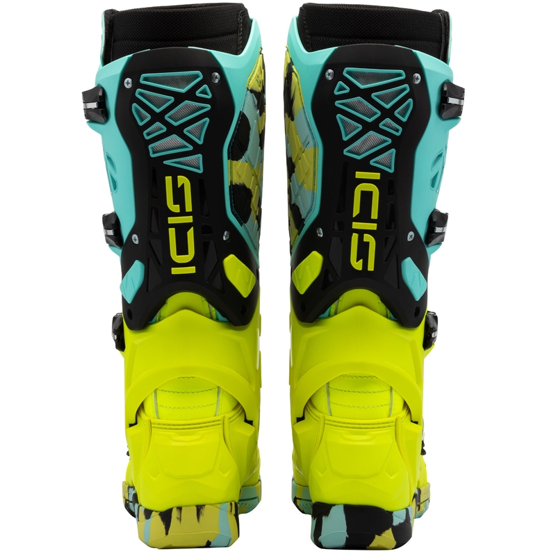 SiDi Crossair X piparmündikollased mootorratta saapad