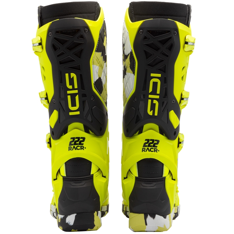 SiDi Crossair X RACR001 must-fluo kollane mootorratta saapad