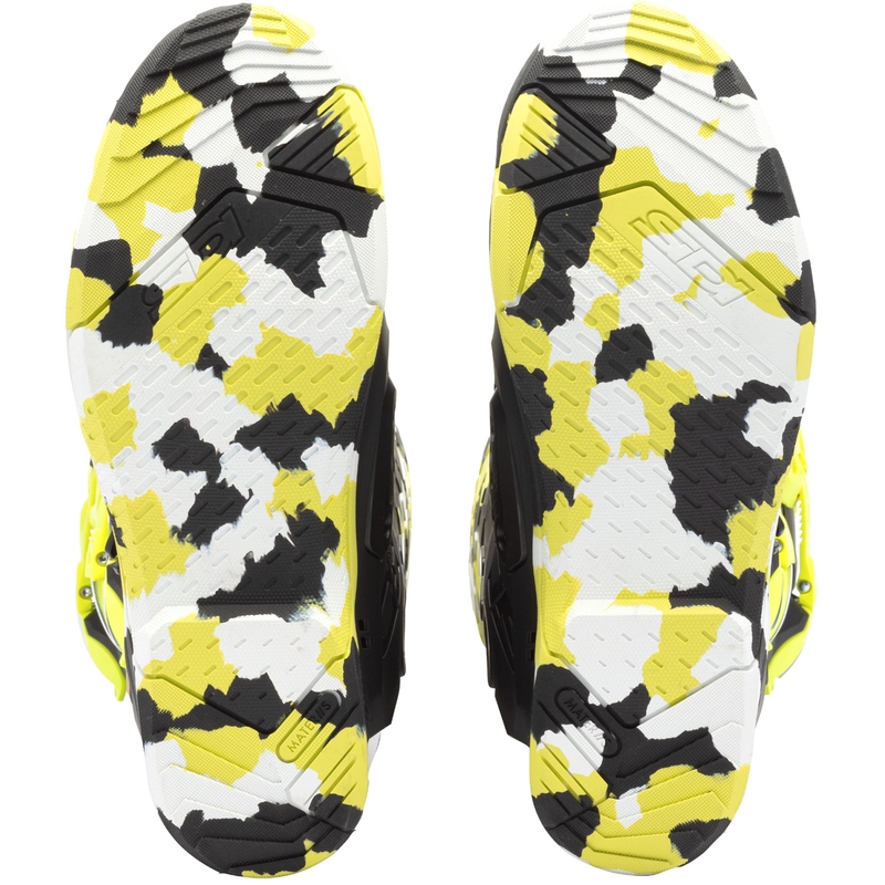 Mootorrattasaapad SiDi Crossair X RACR002 fluo kollane-must
