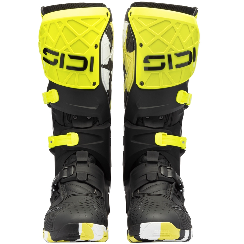 Mootorrattasaapad SiDi Crossair X RACR002 fluo kollane-must