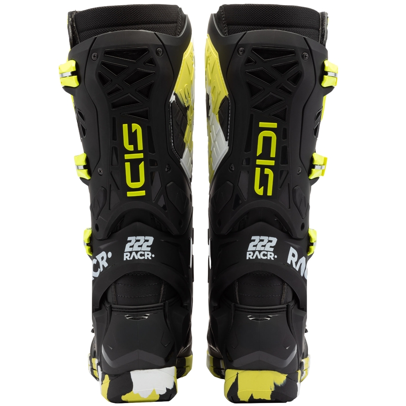 Mootorrattasaapad SiDi Crossair X RACR002 fluo kollane-must