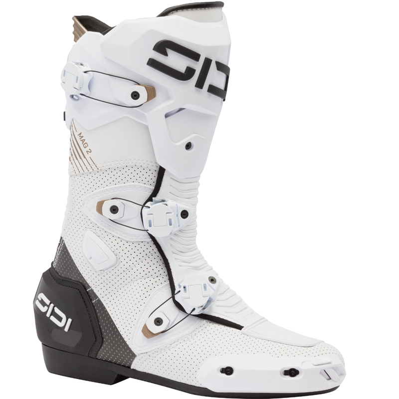 Mootorrattasaapad SiDi MAG 2 Air valge-mustad