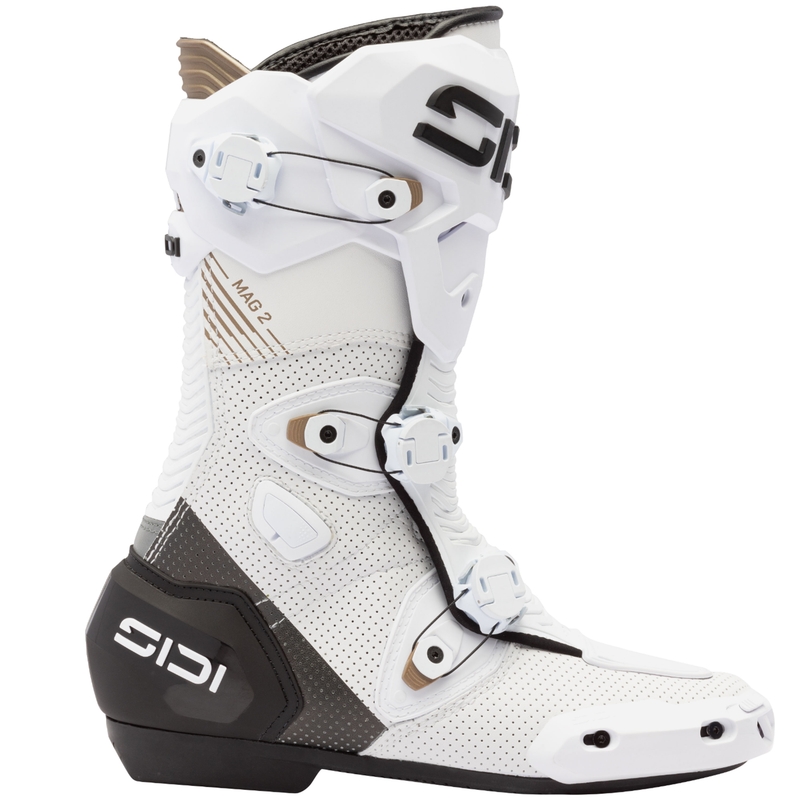 Mootorrattasaapad SiDi MAG 2 Air valge-mustad