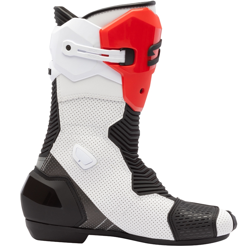 SiDi MAG 2 Air valge-must-punased mootorratta saapad
