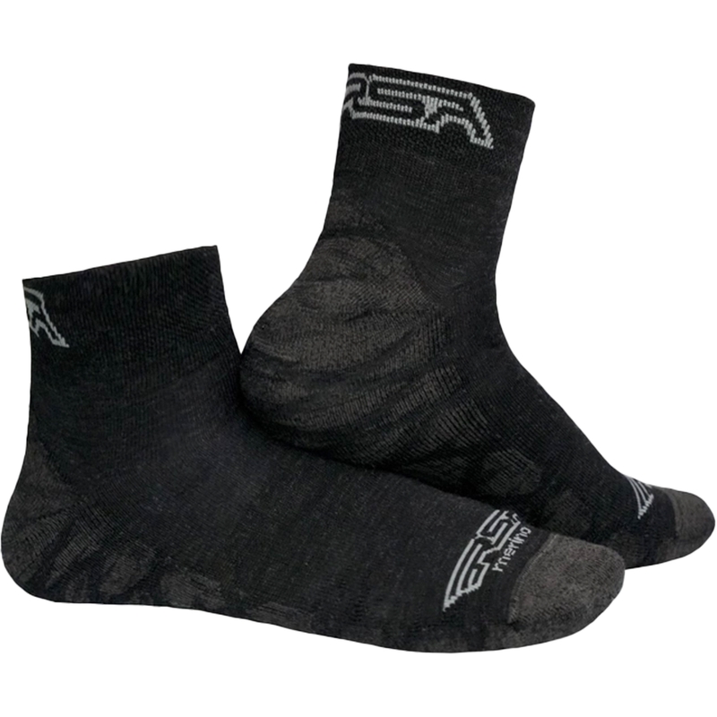 RSA Allride Merino madalad sokid tumehall RSA Allride Merino madalad sokid tumehall