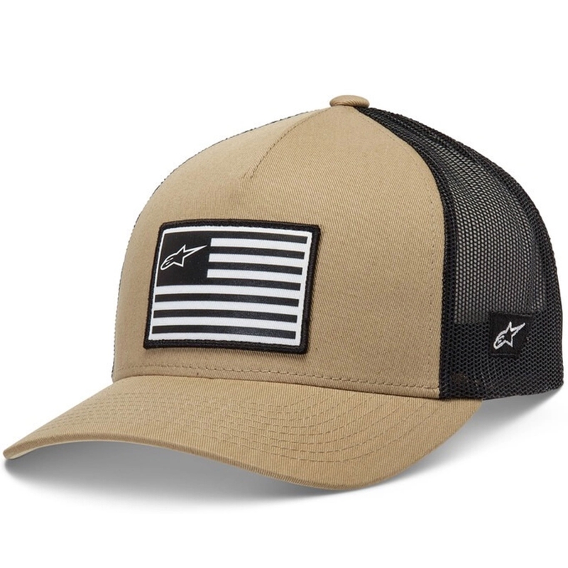 Alpinestars Flag Snap müts liivamust-valge