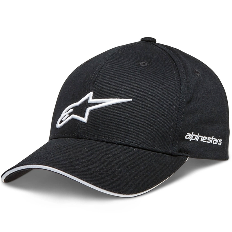 Alpinestars Rostrum müts must ja valge