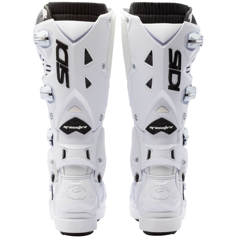 Mootorrattasaapad SiDi Crossfire 3 SRS valge-mustad